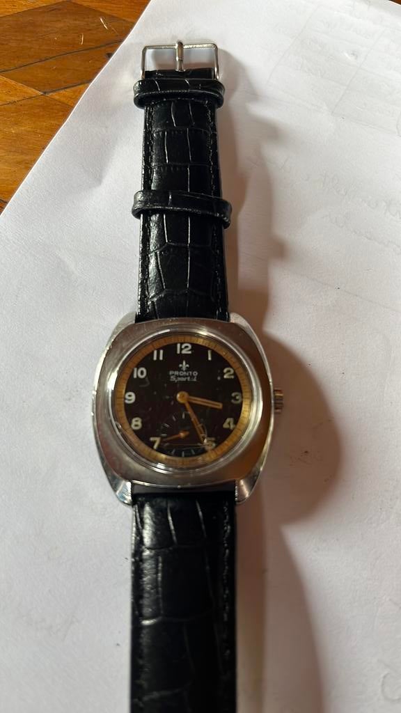 Montre Pronto Sportel vintage, Enlèvement ou Envoi