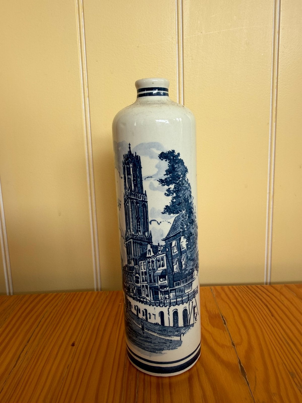 Vintage JOTUN Delft Blue fles, Antiek en Kunst, Ophalen of Verzenden