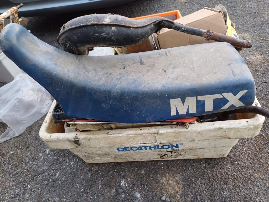 Celle moto mtx 50cc, Enlèvement