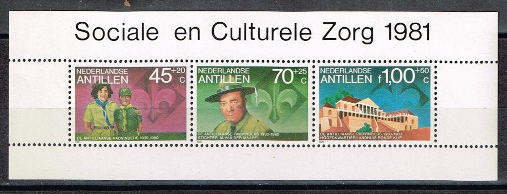 Postzegels uit de Ned. Antillen - K 5207 - herdenking, Timbres & Monnaies, Timbres | Antilles néerlandaises, Envoi, Affranchi