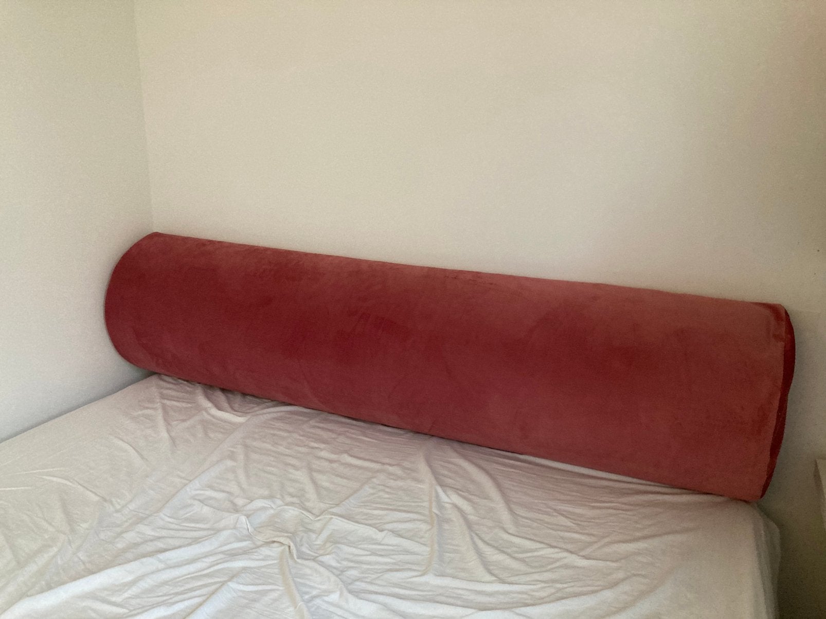 Wandkussen - maak van je bed een bank, Ophalen, Zo goed als nieuw, 200 cm