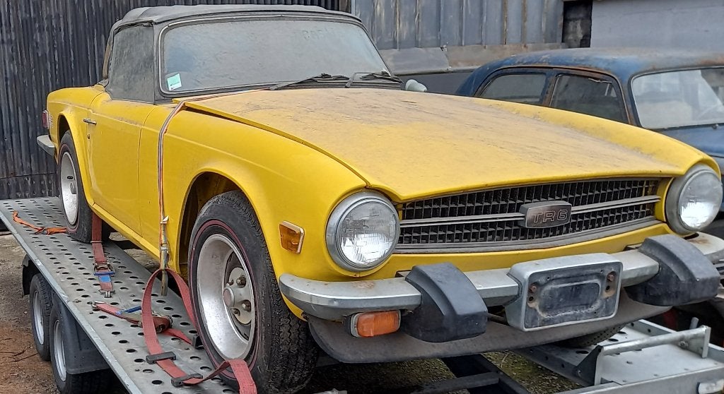 Tr6 triumph, Enlèvement, Triumph