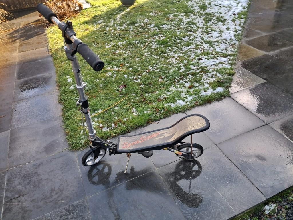spacescooter, Ophalen, Gebruikt
