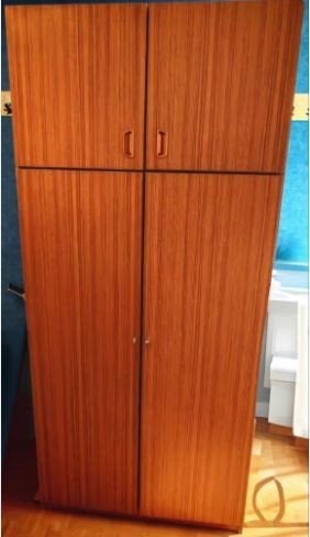 Grande armoire (penderie), 50 à 75 cm, Enlèvement, Avec porte(s), 200 cm ou plus