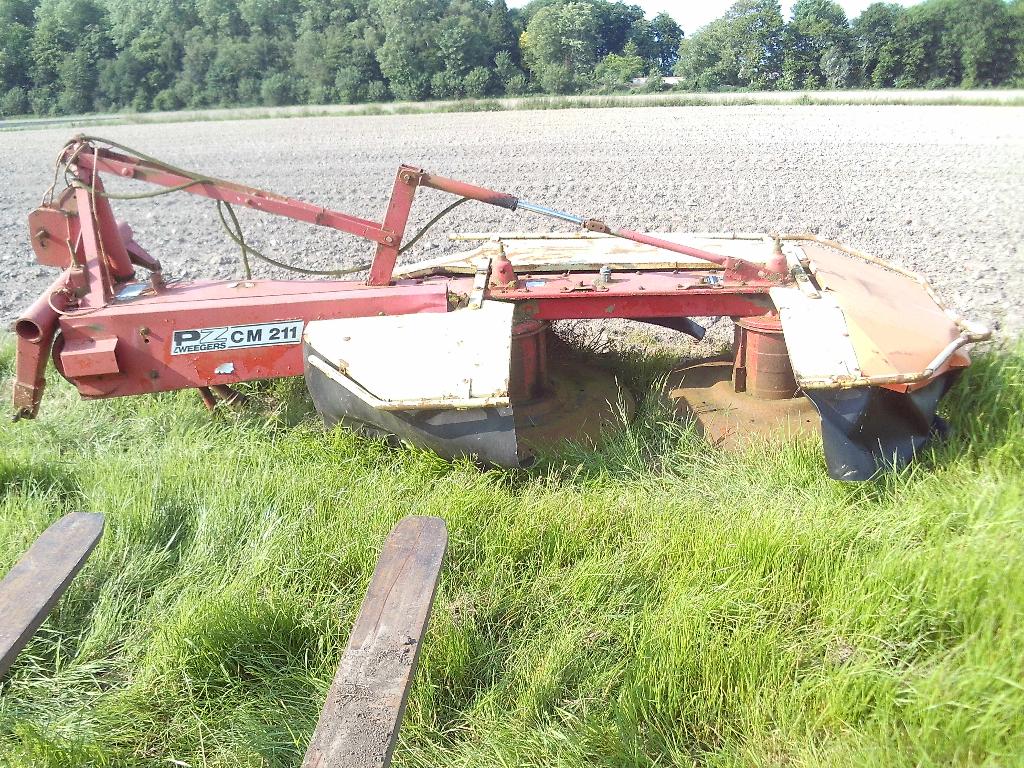 maaier PZ cm 211 en mestwagen 3.5 ton, Enlèvement