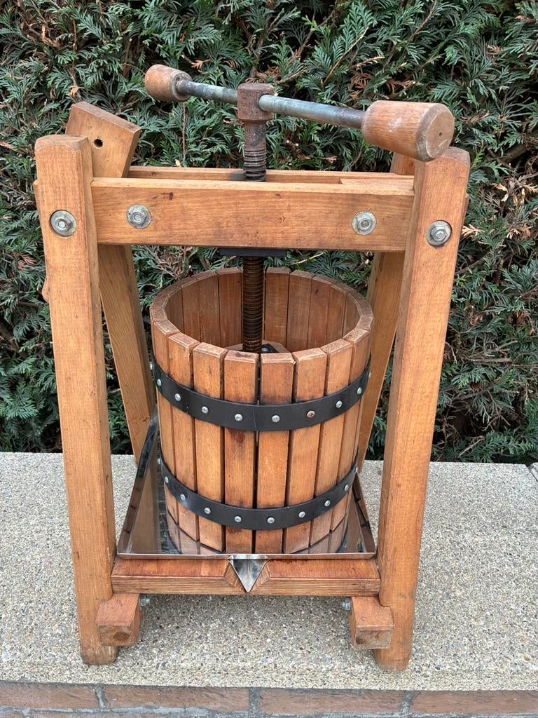 Pressoir à raisins ou autres fruits 10 litres, Enlèvement, Utilisé