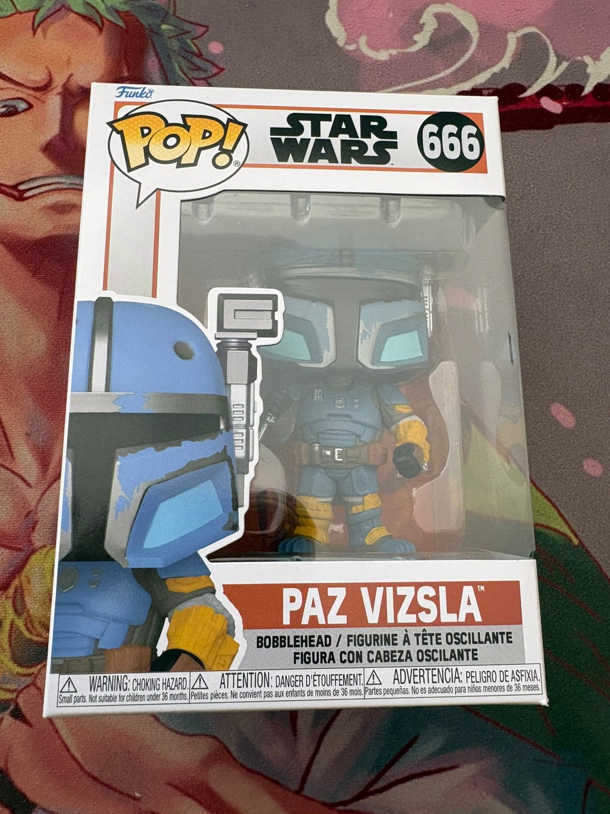 Funko Pop! Star Wars #666 – Paz Vizsla - The Mandalorian, Enlèvement ou Envoi, Comme neuf