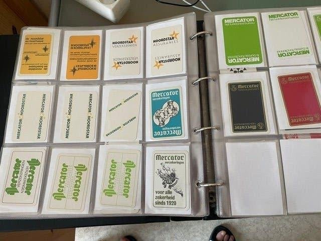 speelkaarten verzekeringen, Ophalen, Zo goed als nieuw, Meerdere kaarten