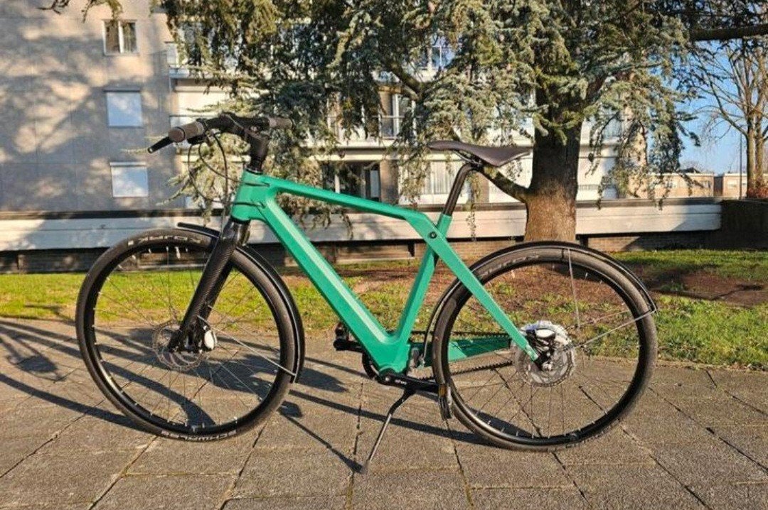 Urban Electric e-bike in nieuwstaat lichtgewicht zehus motor, Enlèvement