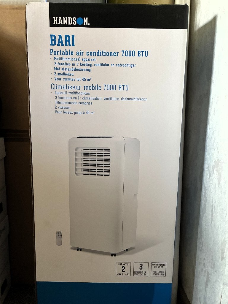 Mobiele Airco, Elektronische apparatuur, Ophalen, Nieuw