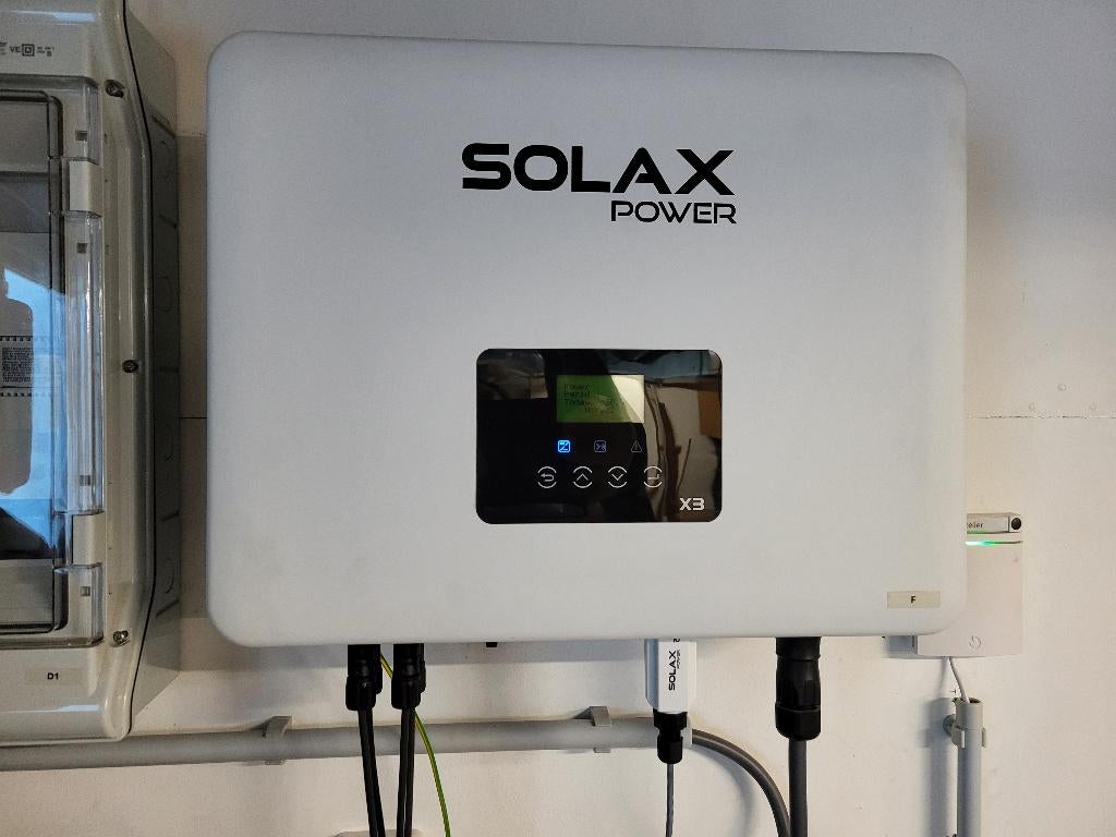omvormer voor zonnepanelen, Ophalen, Gebruikt