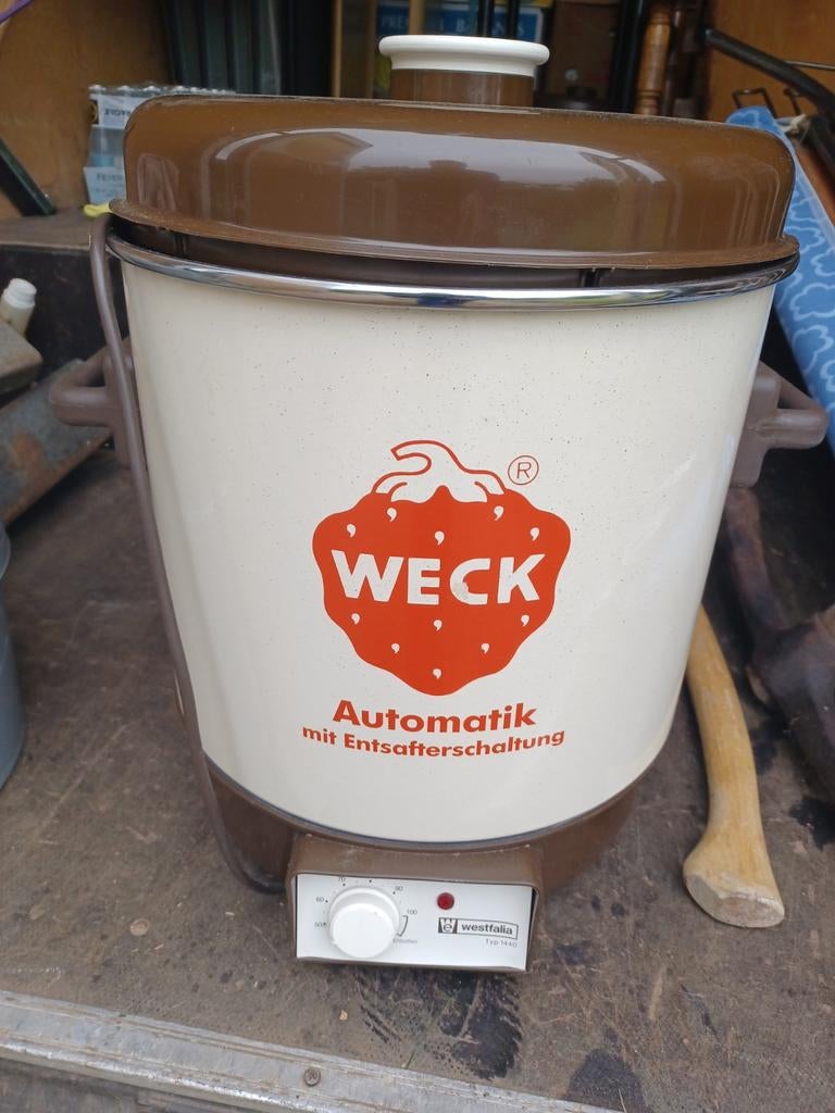 Electriche weckketel, Ophalen