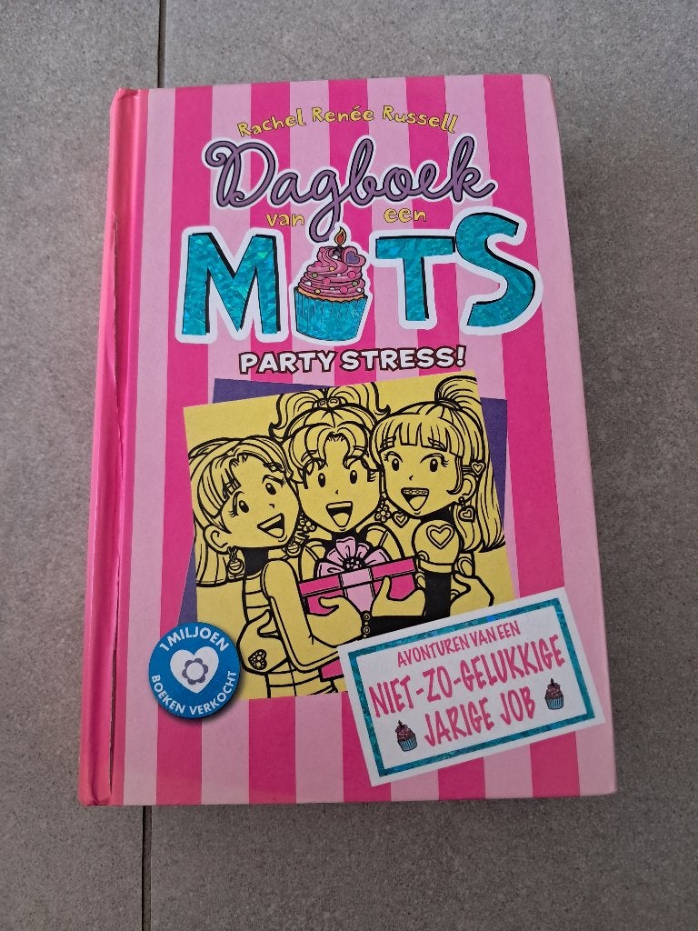 Dagboek van een muts - Deel 13: Partystress!, Boeken, Ophalen of Verzenden, Zo goed als nieuw, Rachel Renée Russell, Fictie