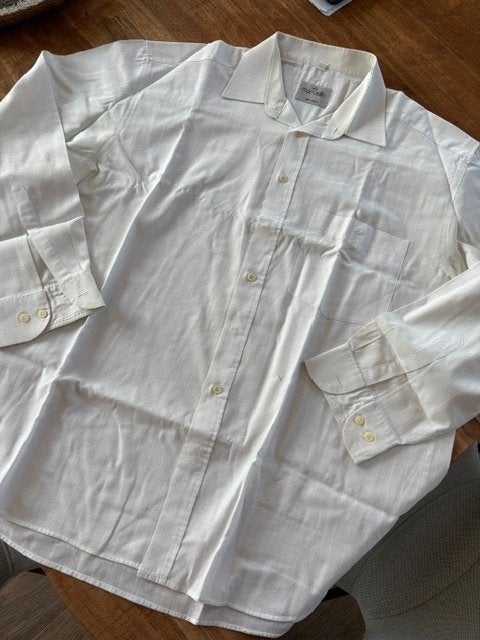 Chemise vintage taille 43, Marcello, Tour de cou 43/44 (XL), Enlèvement ou Envoi, Porté