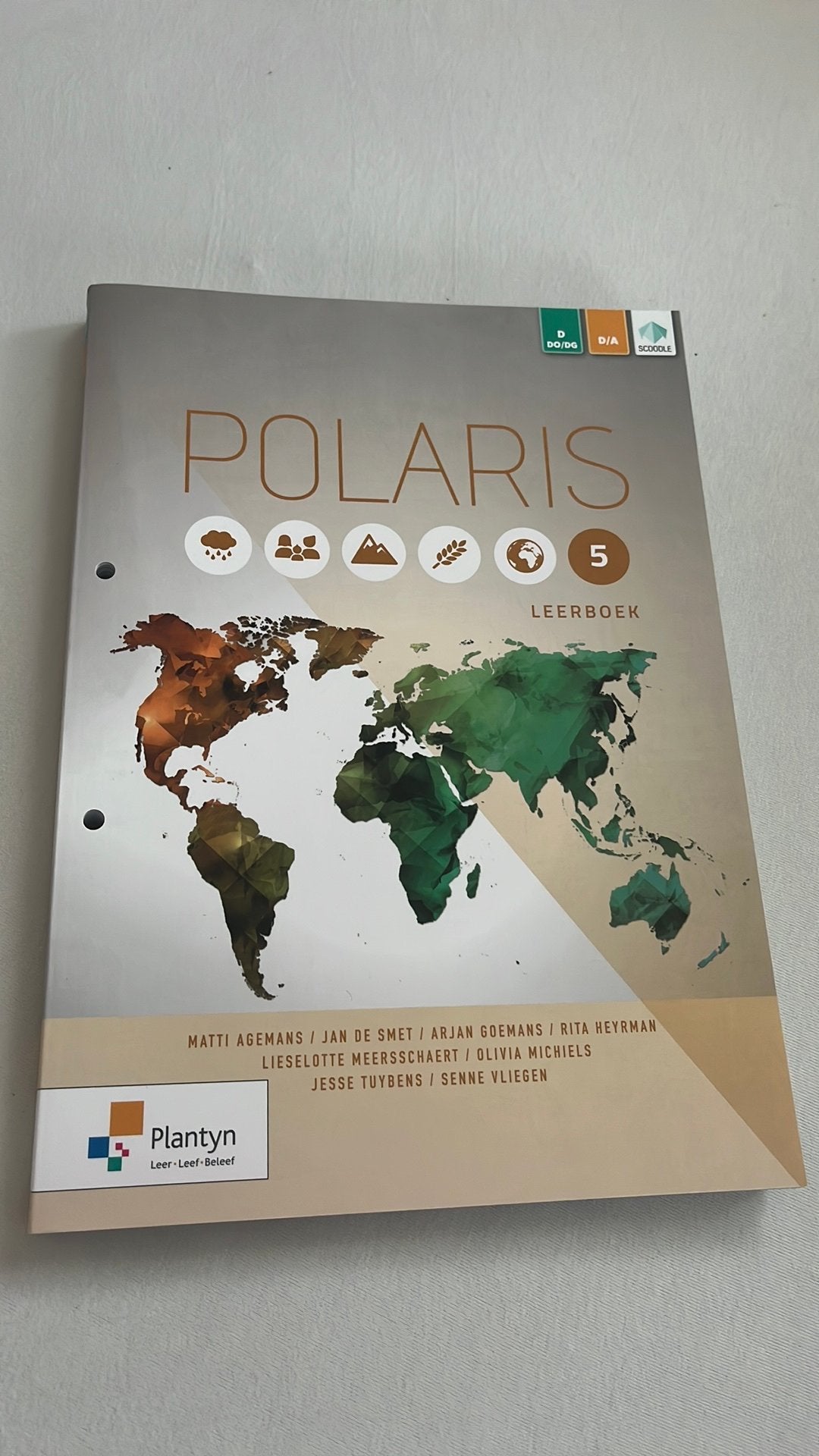 Activerend leerboek - polaris 5 - aardrijkskunde, Boeken, ASO, Verzenden, Nederlands, Arjan Goemans; Senne Vliegen; Olivia Michiels; Jesse Tuybens;...