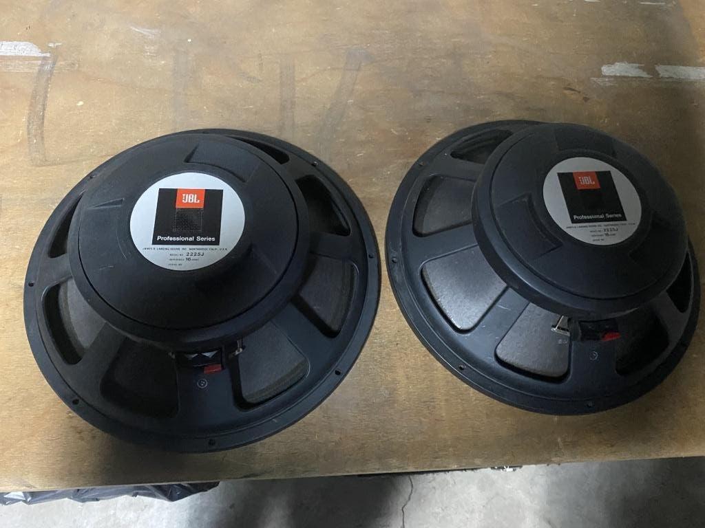 jbl 2225 j  16  ohm, Enlèvement, JBL