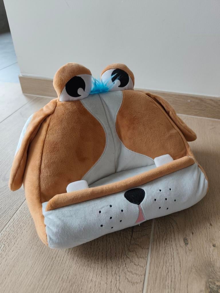 Boeken of tablet houder hond, Enlèvement