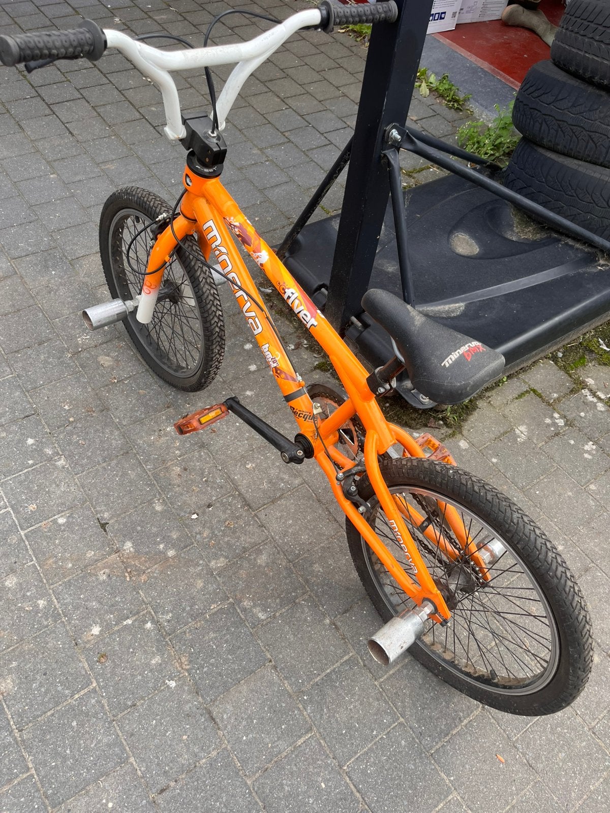 Bmx, Ophalen, Terugtraprem, Gebruikt, Staal