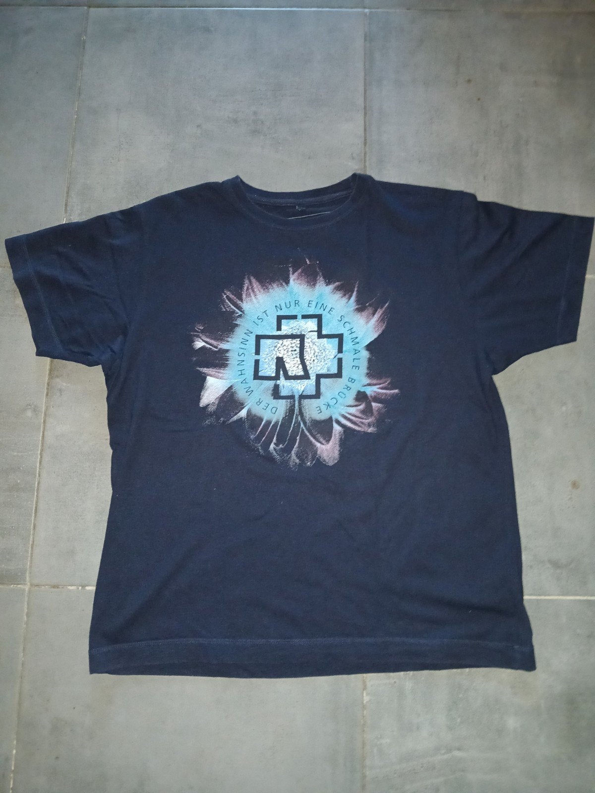 T-Shirt Rammstein, Kleding | Heren, Ophalen of Verzenden, Zo goed als nieuw, Maat 56/58 (XL), Meerkleurig