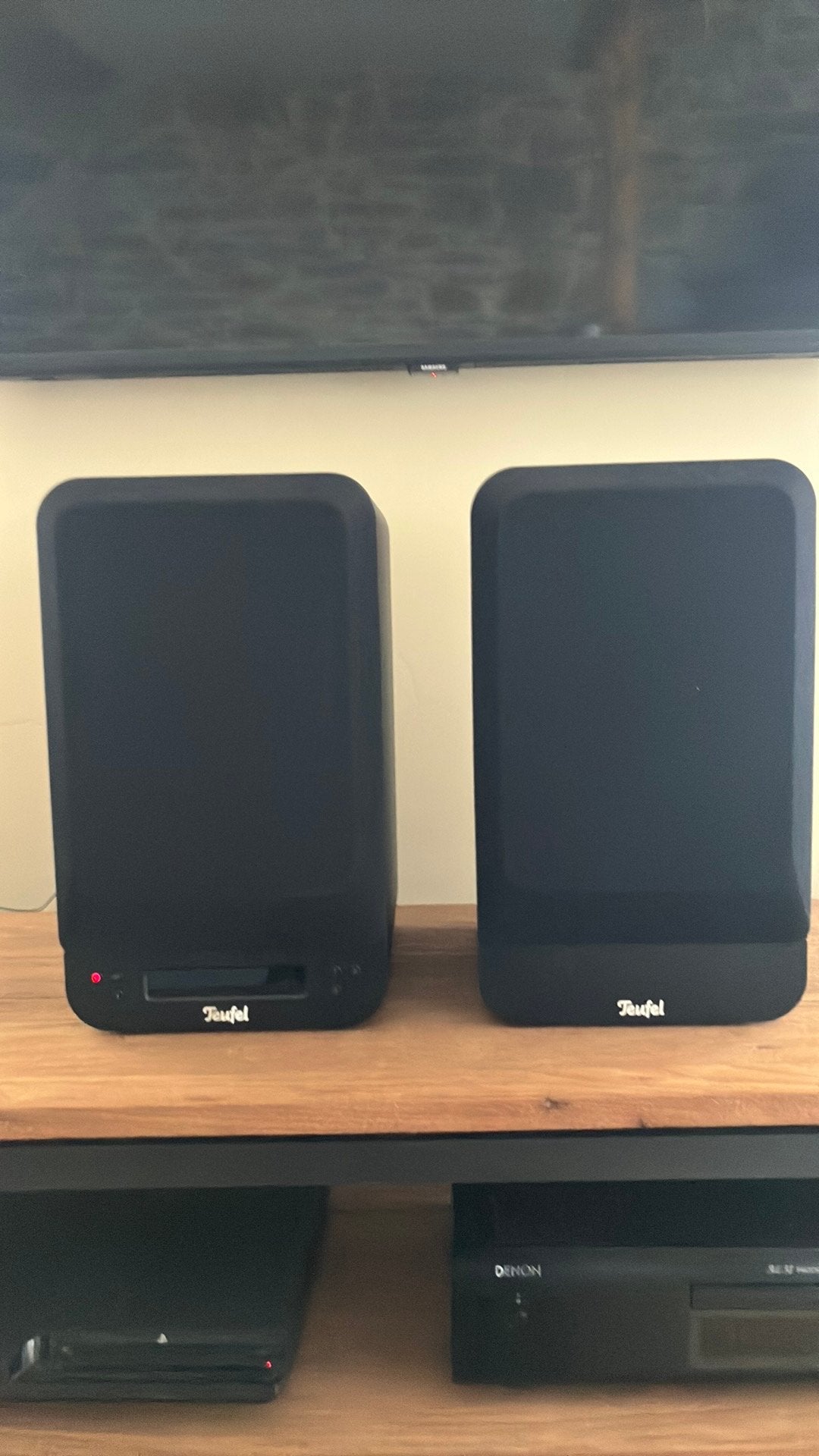 Enceintes teufel, TV, Hi-fi & Vidéo, Enceintes, Bluetooth, Enlèvement, Comme neuf, Autres marques