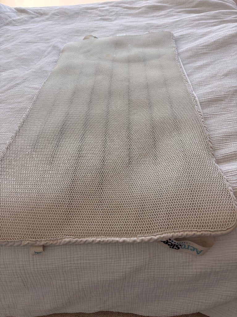 Aerosleep matrasbeschermer / hoes peuterbed, Ophalen, Gebruikt, Wieg