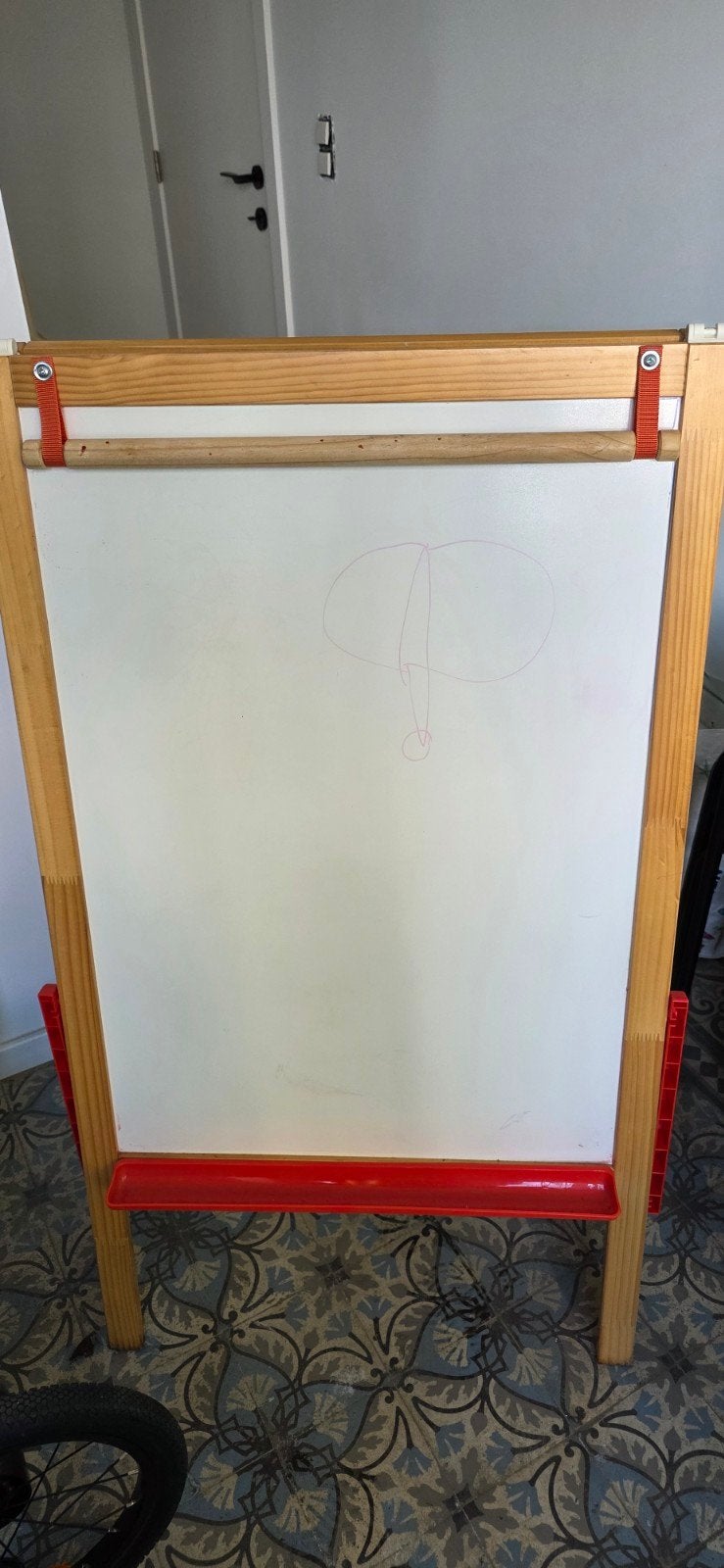 Tableau ikea enfant, Enlèvement
