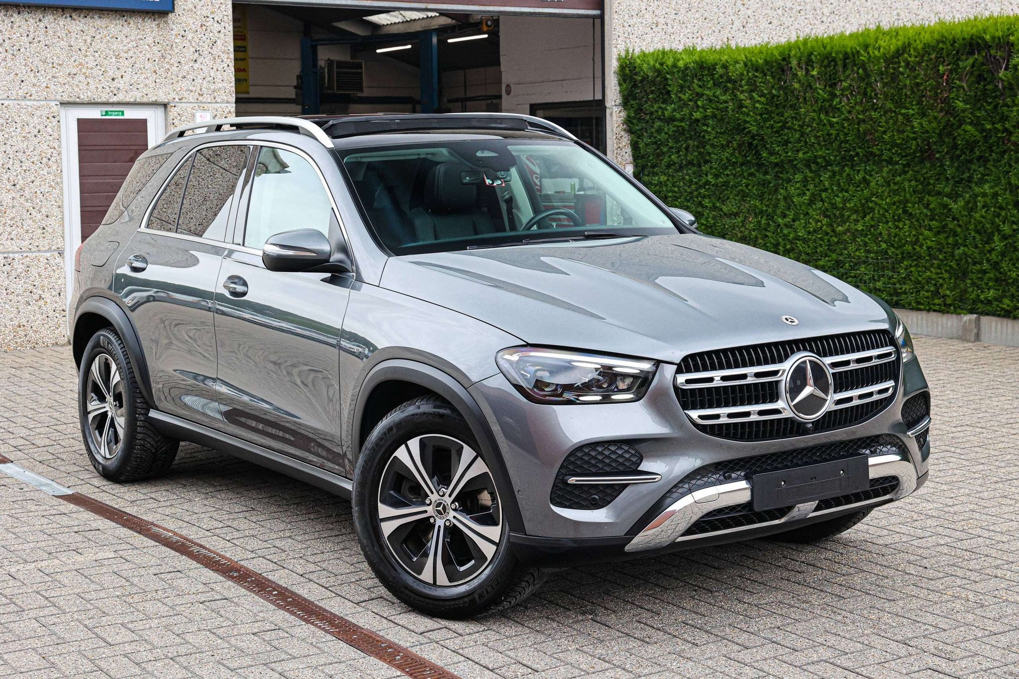 Mercedes-Benz GLE 350 PANORAMISCH-DAK*AUTOMAAT*LEDER*ZETELVE, Auto's, Automaat, Gebruikt, Zwart, GLE