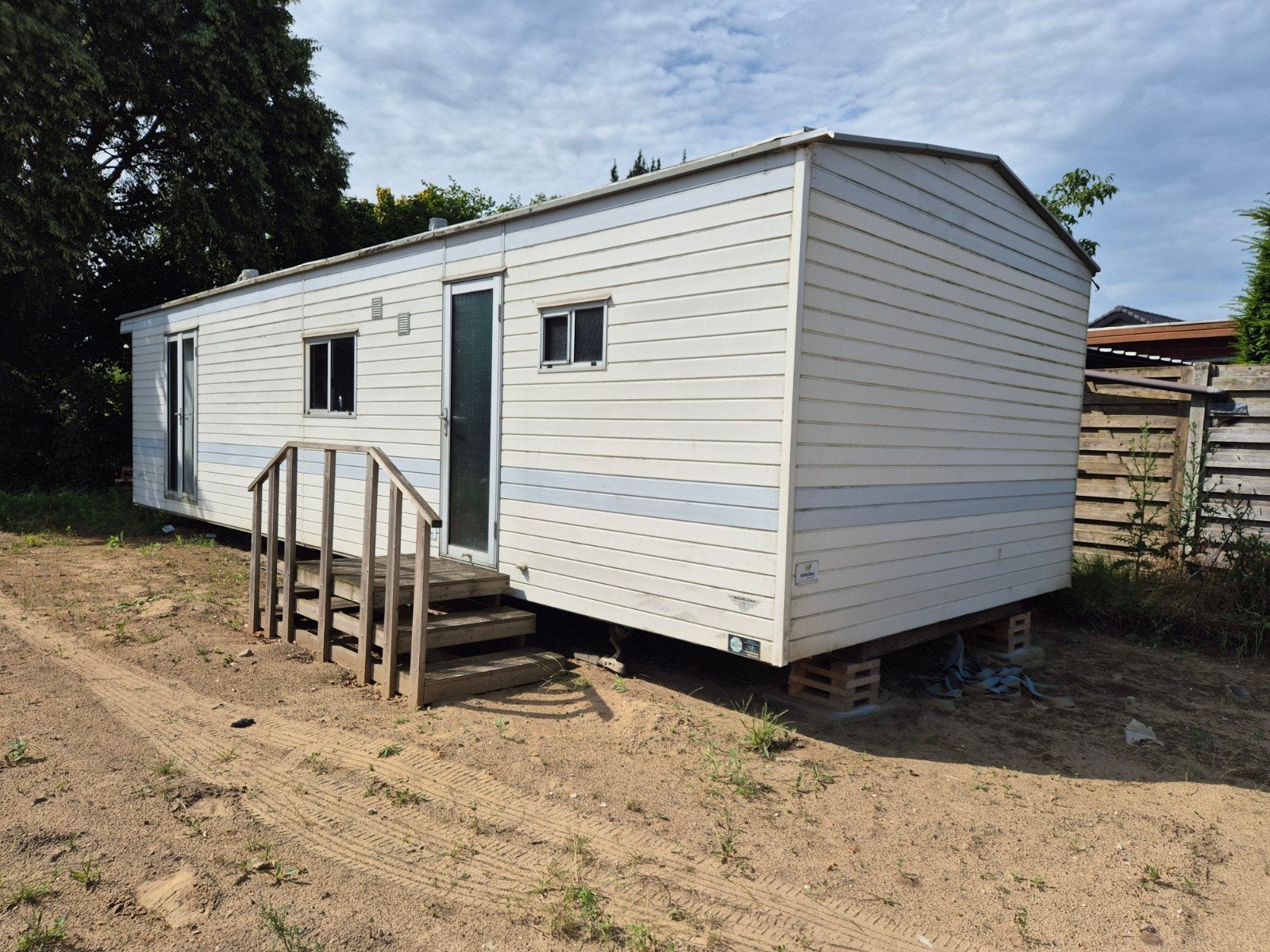 Mobil-home 10x3,50 sans espace, très belle douche avec 2 cha, Caravanes & Camping, Jusqu'à 4