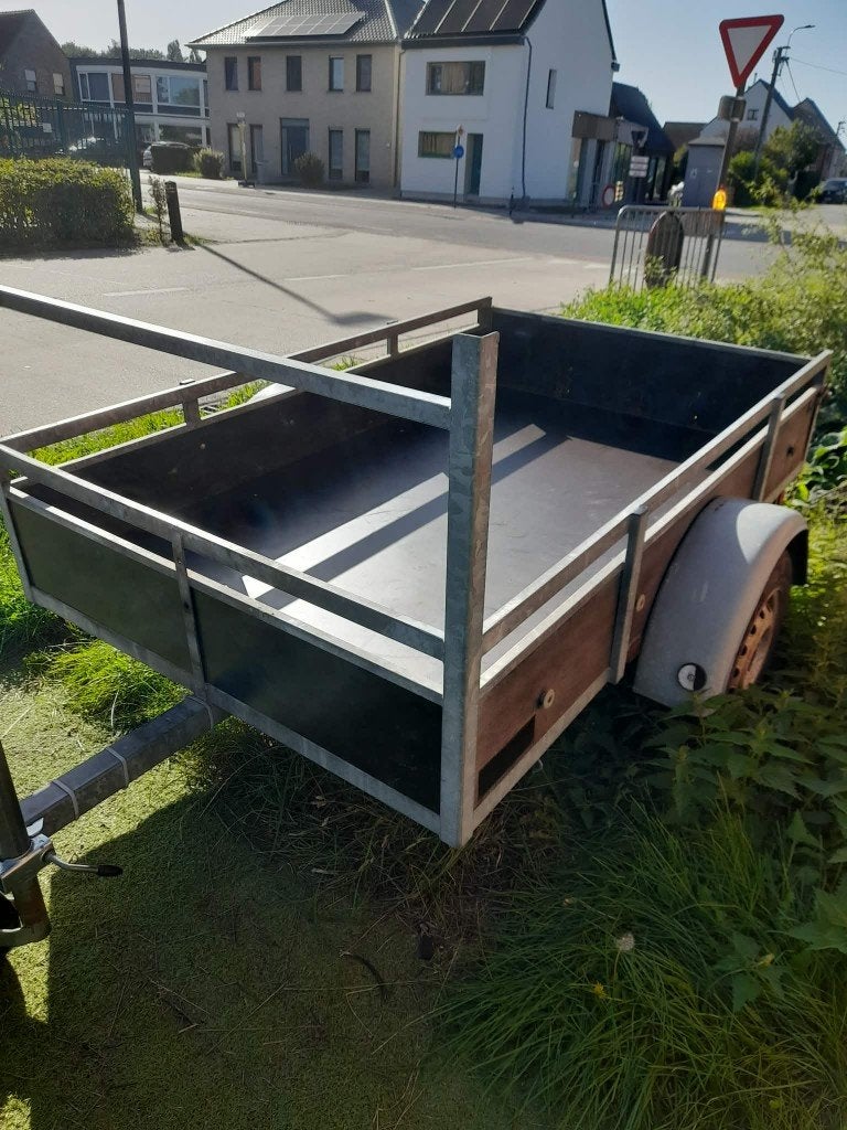 enkelas aanhangwagen, Auto diversen, Ophalen