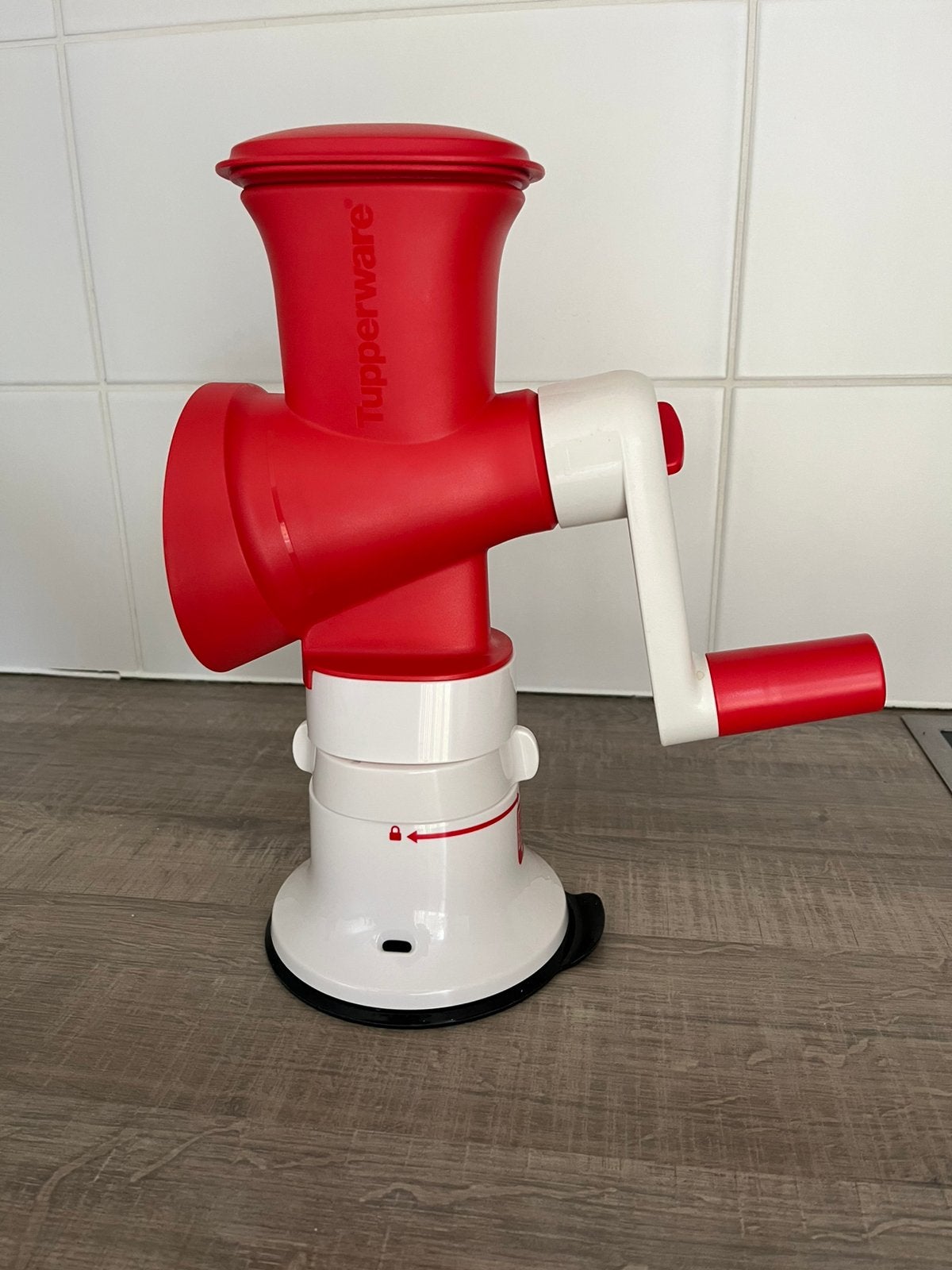 Tupperware roostermachine, Huis en Inrichting, Keuken | Tupperware, Ophalen, Zo goed als nieuw, Overige typen, Vaatwasserbestendig