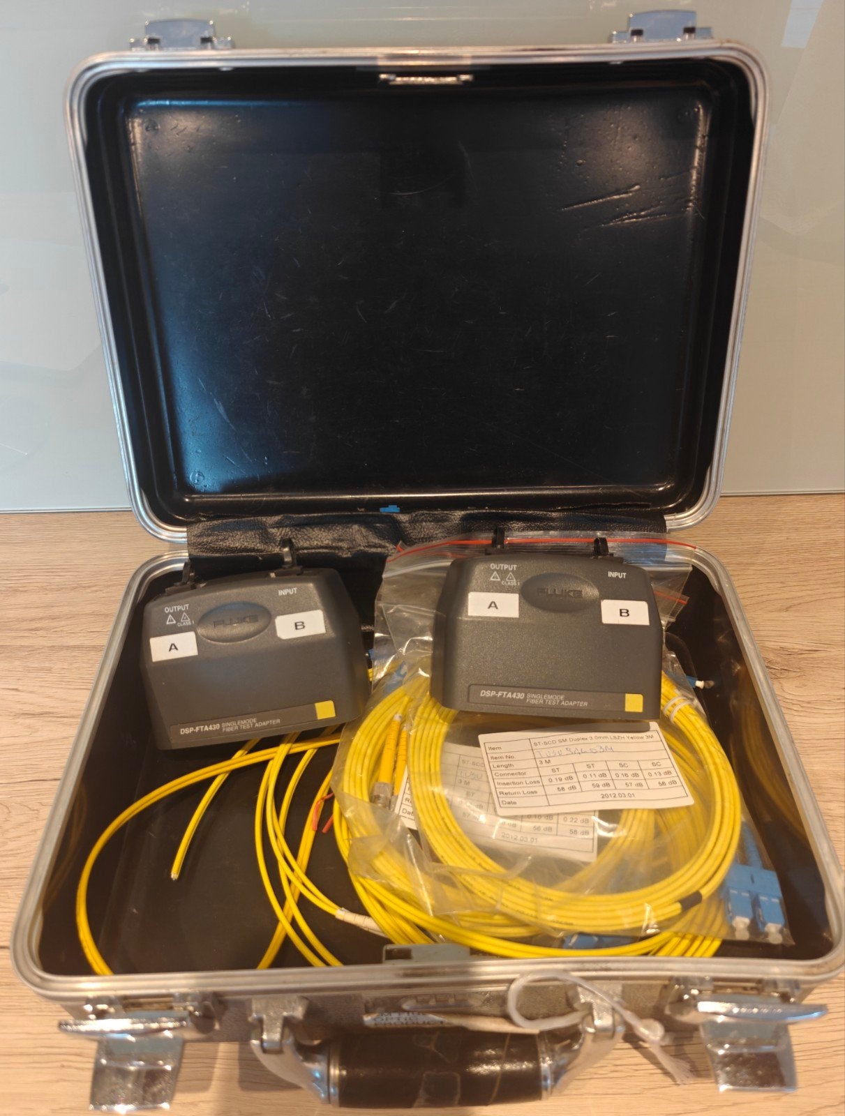 Fluke Networks DSP-FTA430 – Adaptateur fibre optique, Doe-het-zelf en Bouw, Ophalen of Verzenden, Gebruikt