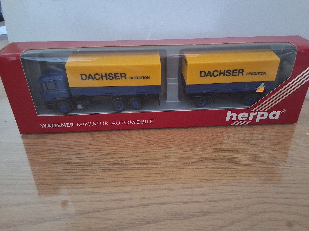 camion HO 1:87, Hobby & Loisirs créatifs, Enlèvement ou Envoi, Comme neuf, Bus ou Camion, Herpa