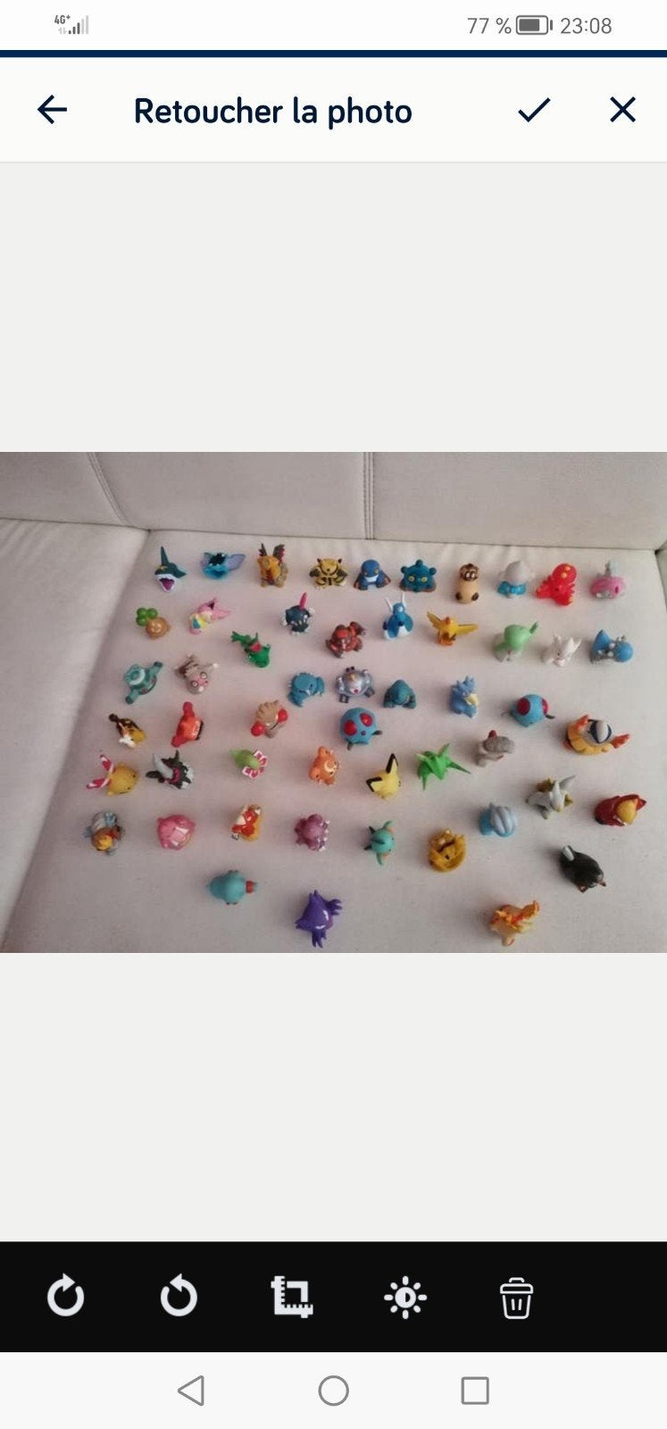 Pak van 90 Bandai Pokémon-vingerfiguren, Verzamelen, Poppetjes en Figuurtjes