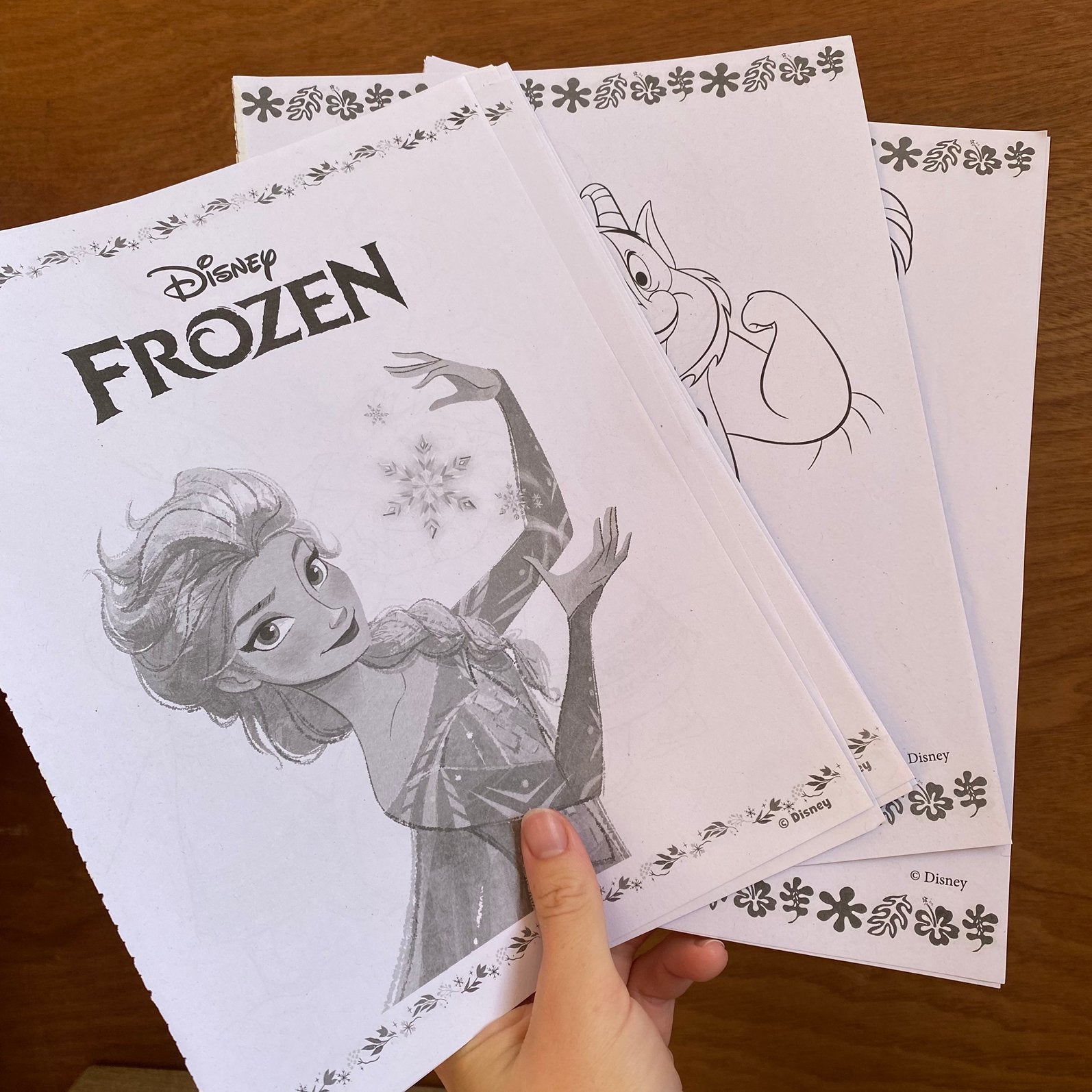 Coloriages Disney, Enlèvement ou Envoi, Comme neuf, Papier, Carnet de croquis ou à dessin