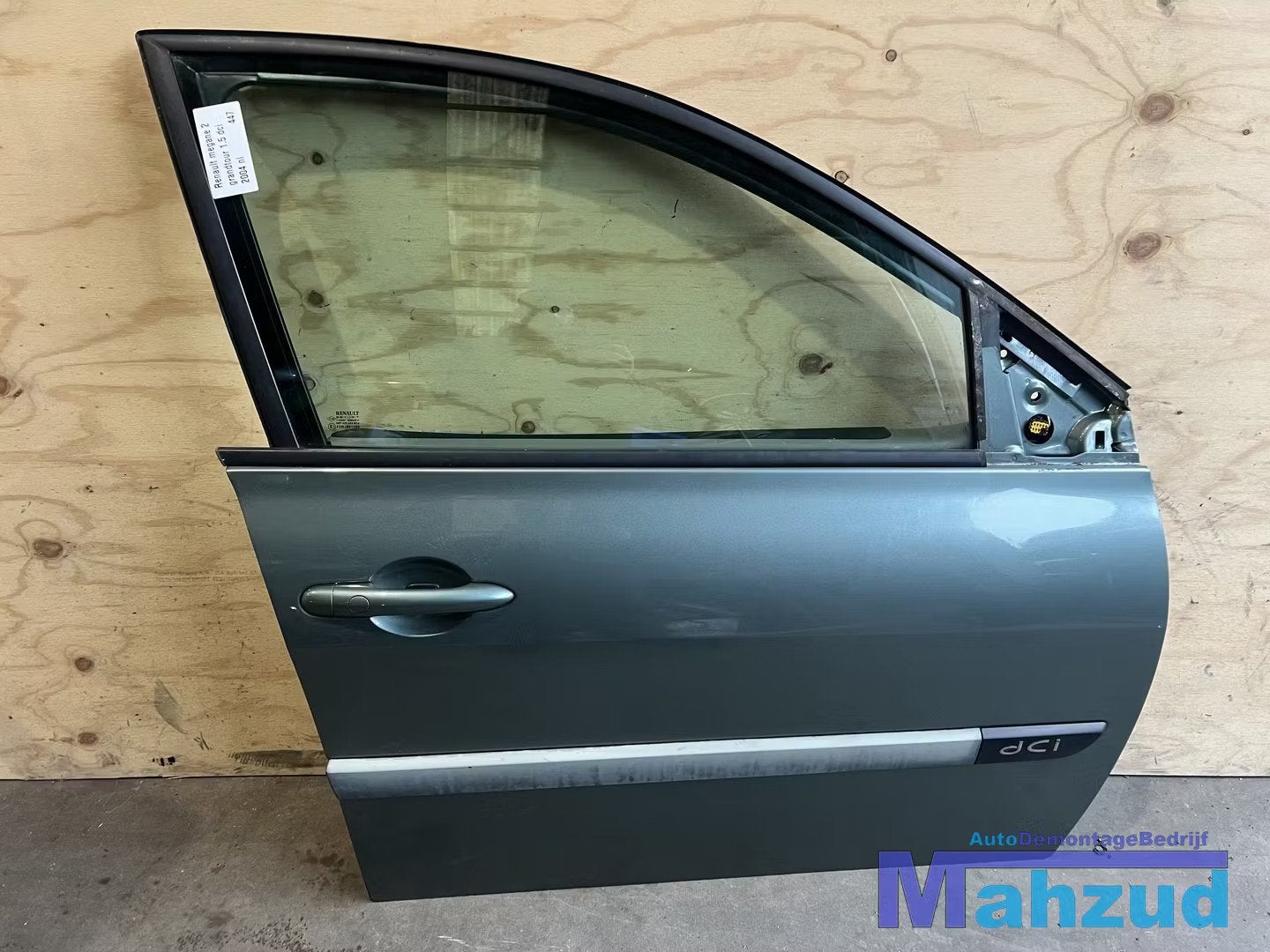 RENAULT MEGANE 2 groen TED97 rechts voor deur portier 2001-2, Renault Group, Contact.group@renault.com, Renault, Utilisé