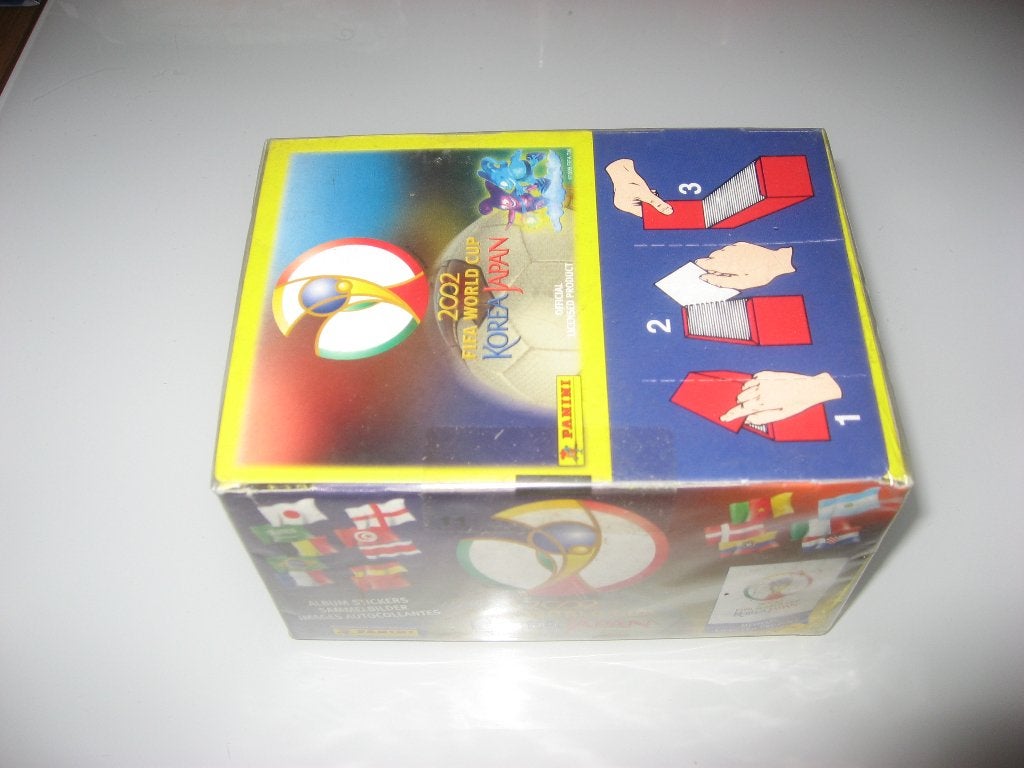 Panini boite scellée Corée 2002, Enlèvement