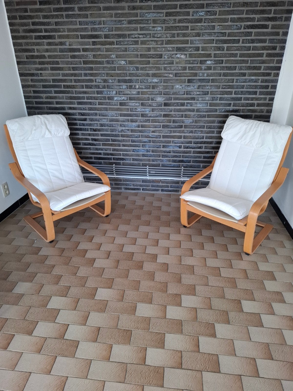 2x ikea stoelen, Tuin en Terras, Ophalen