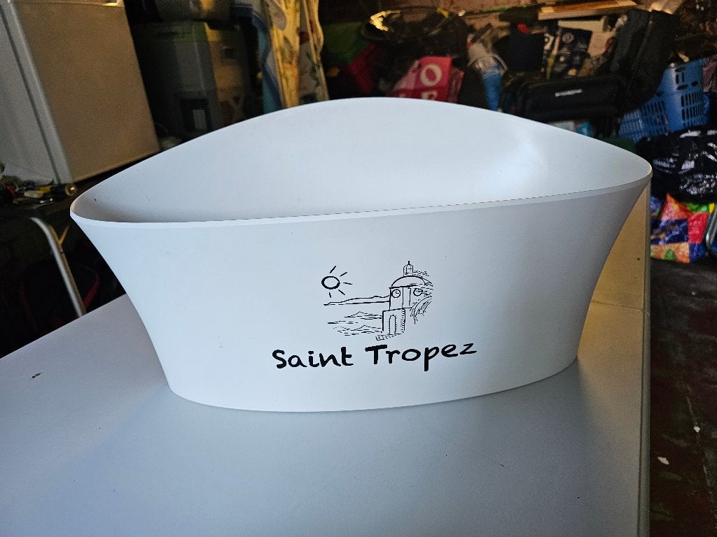 SUPERBE SCEAU A GLACONS ST TROPEZ, Ophalen, Zo goed als nieuw
