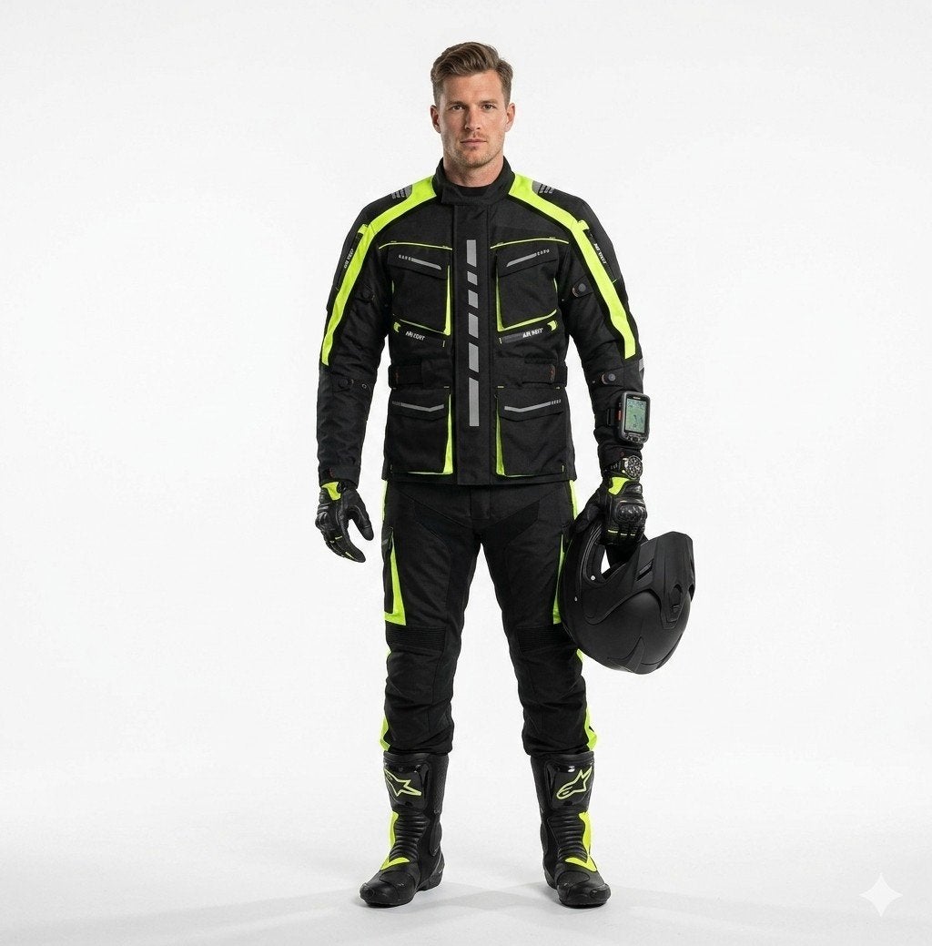 veste de Moto textile cordura 600D neuf CE protecteurs, Envoi, Neuf, avec ticket, Manteau | tissu
