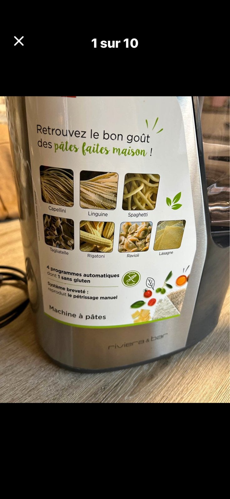 Machine à pâte électrique, Enlèvement ou Envoi, Comme neuf