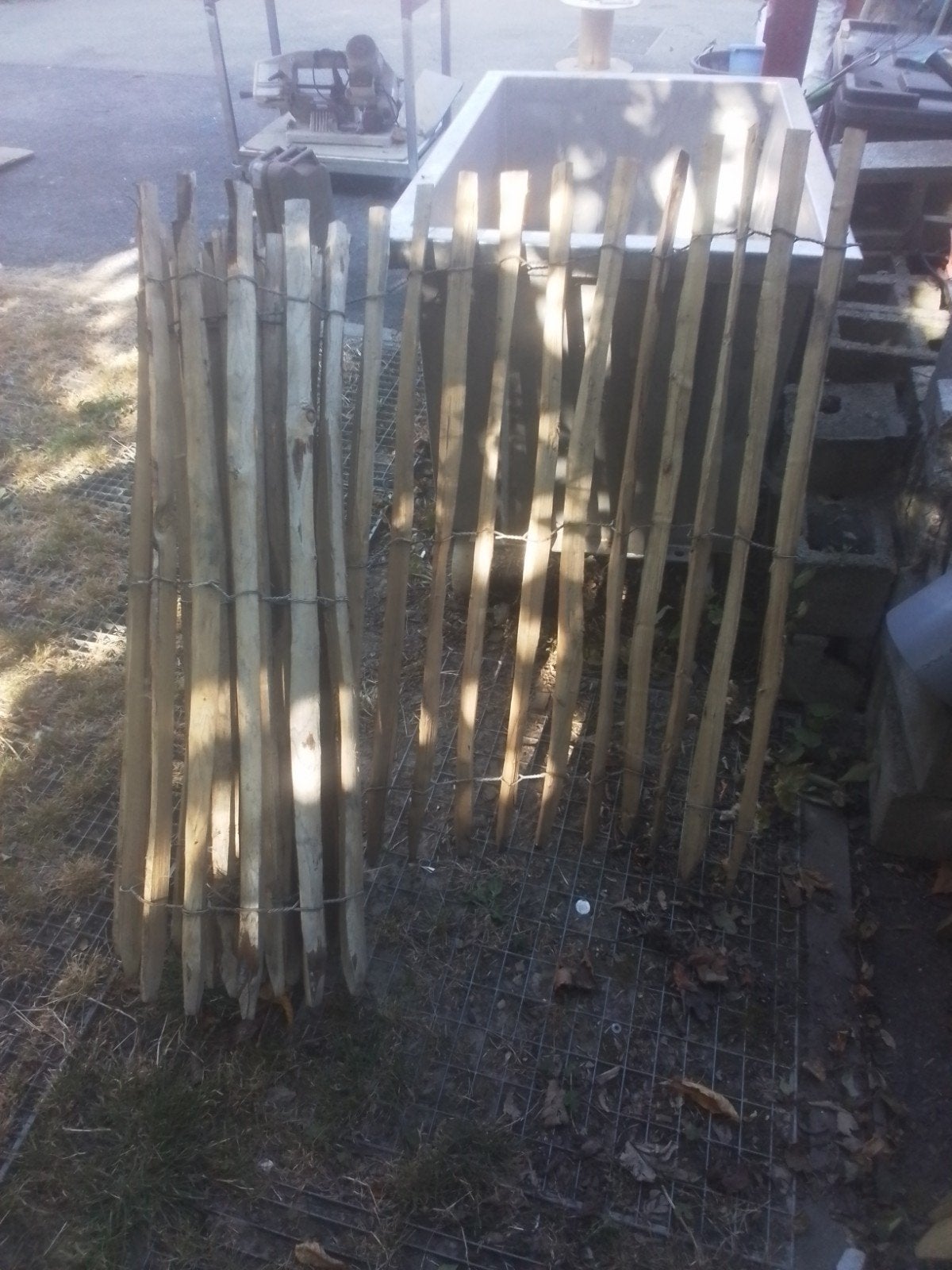 Houten schapenhekjes, Ophalen, Nieuw, Hout, Tuinhek