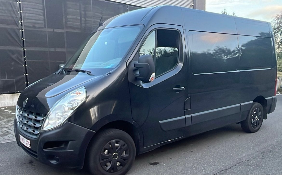 Renault master 2.3, Voorwielaandrijving, Euro 5, Stof, Zwart