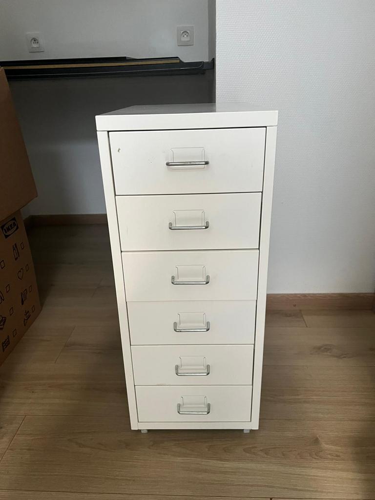IKEA Helmer 28x69CM Caisson a tiroir sur roulettes, Enlèvement, Comme neuf, IKEA