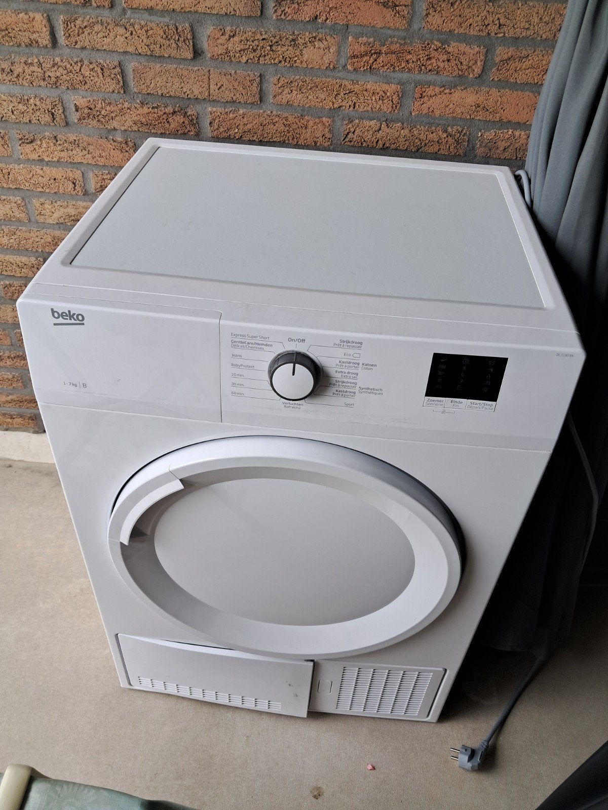 beko droogkast. voor onderdelen, Enlèvement