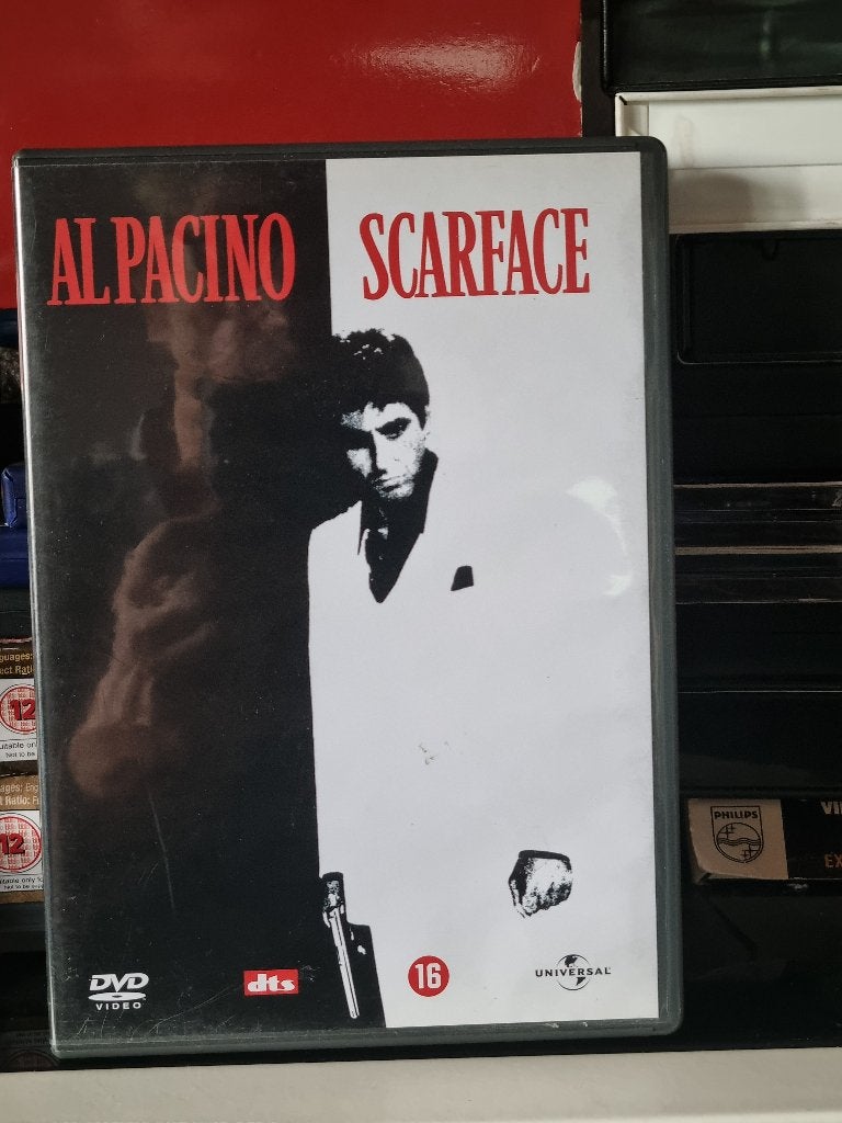 Scarface, Brian De Palma, Al Pacino, Michelle Pfeiffer, Ophalen of Verzenden, Engels, Nederlands