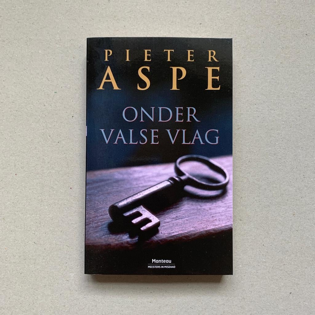 Pieter Aspe "Onder Valse Vlag" (2017) BOEK, Pieter Aspe, Enlèvement ou Envoi, Belgique, Comme neuf