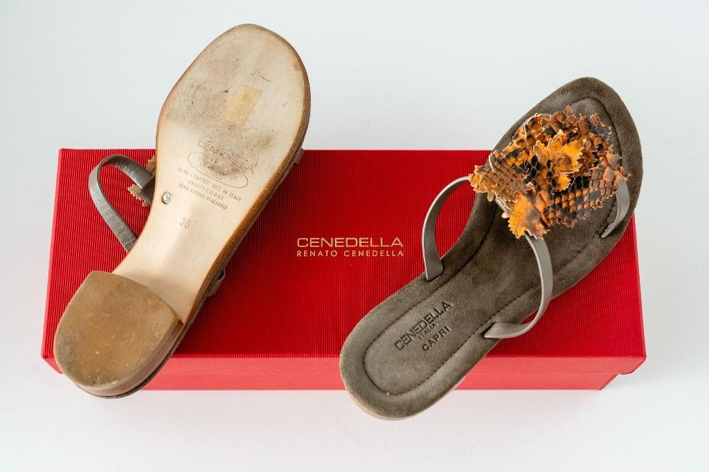 Schoenen, merk Cenedella, NIEUW, maat 36, Kleding | Dames, Schoenen, Nieuw, Slippers, Overige kleuren, Verzenden