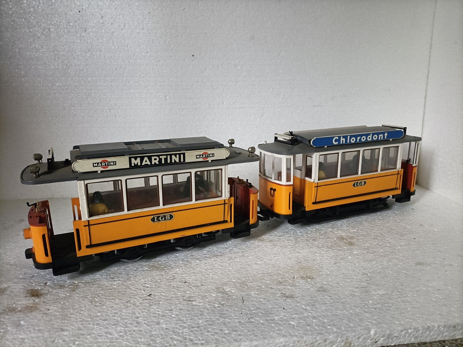 LGB Spoor G Tramset – 1e Versie (1978) Martini & Chl, Hobby & Loisirs créatifs, Enlèvement, LGB, Analogique