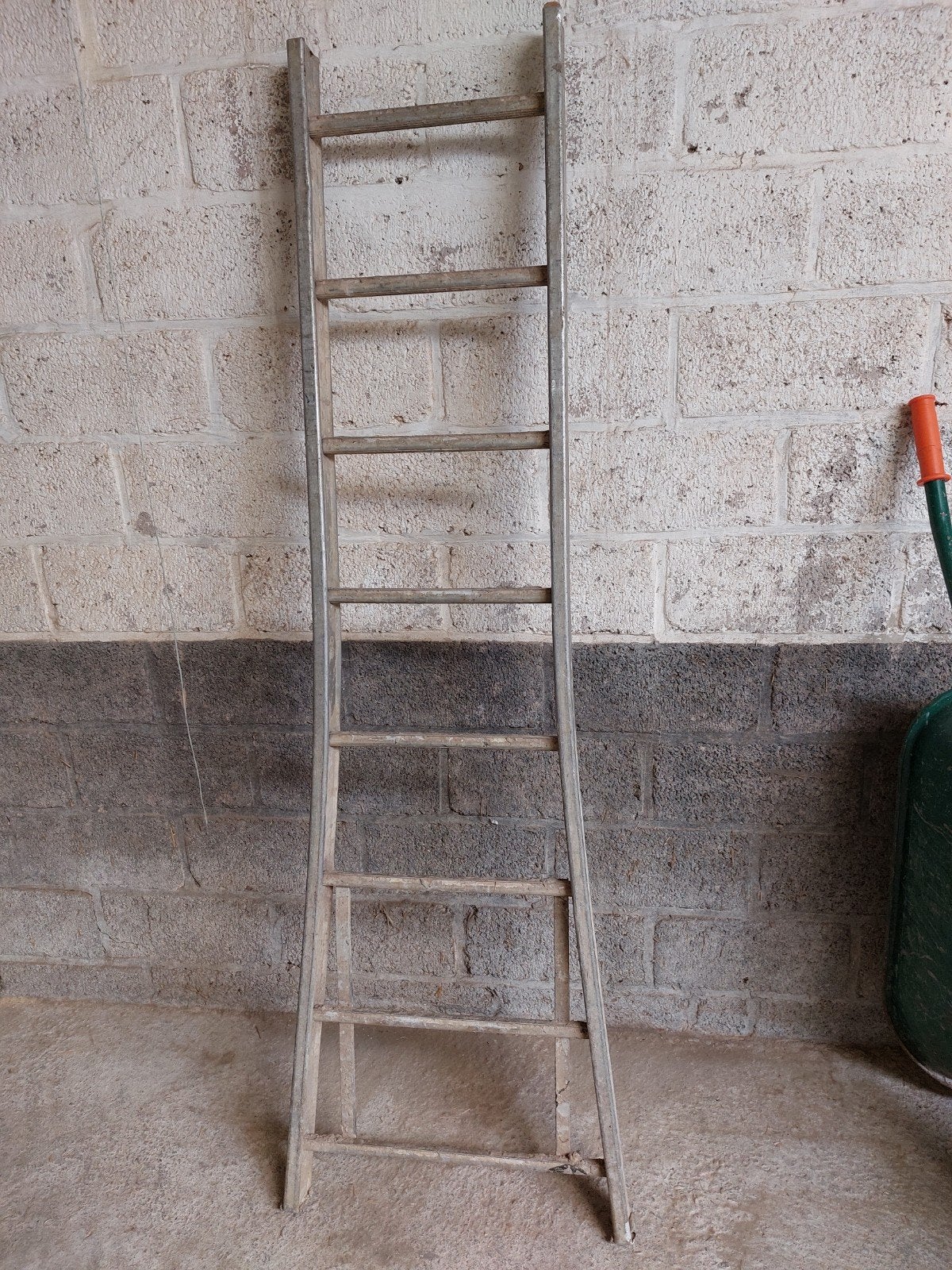 Aluminium ladder, Doe-het-zelf en Bouw, Ladders en Trappen, Ophalen, Ladder