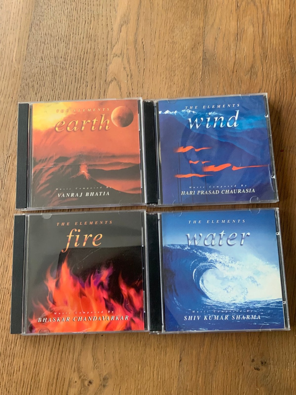 Iconische indiase cd serie “The elements”, CD & DVD, Enlèvement ou Envoi, Utilisé